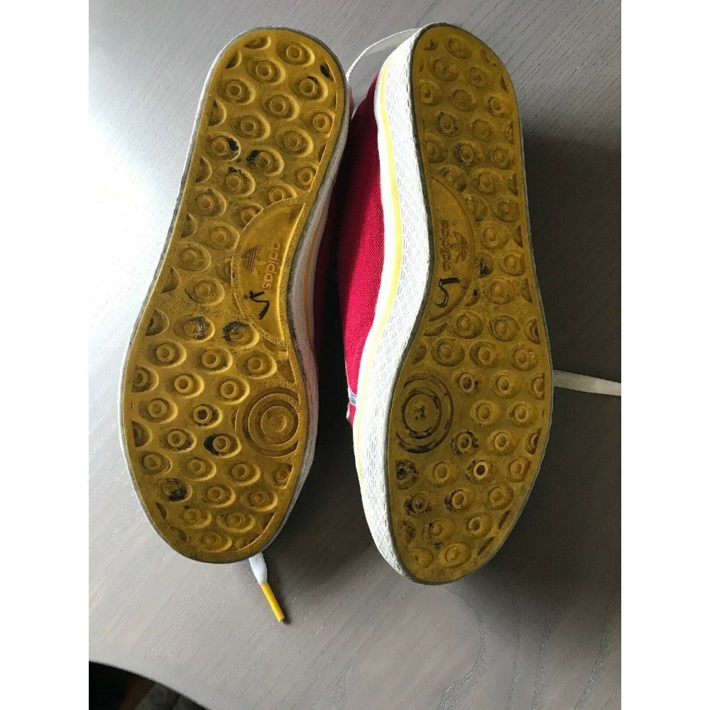 ADIDAS Women’s Plaid Trim Honey Low Canvas Sneaker - Picture 6 of 7